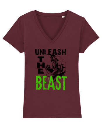 Unleash the Beast Burgundy