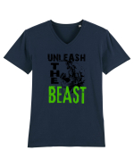 Unleash the Beast Tricou mânecă scurtă guler V Bărbat Presenter