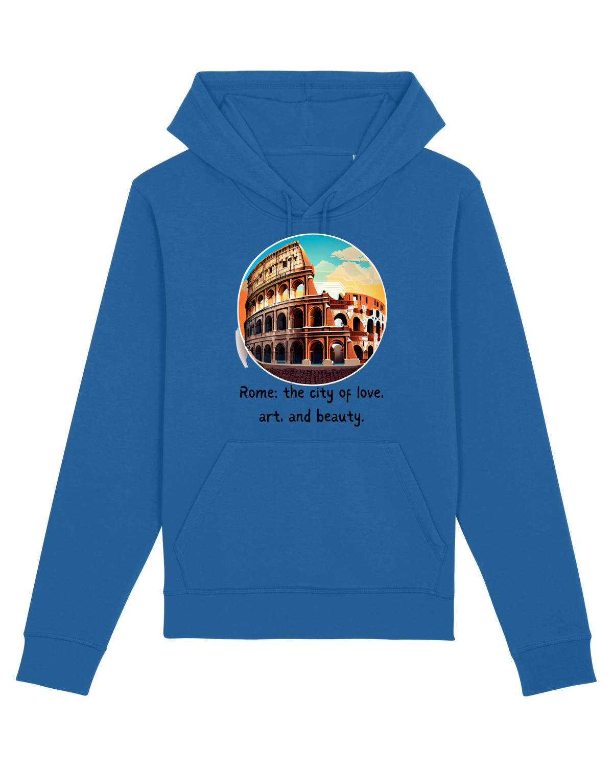 Hanorac Unisex Drummer Royal Blue
