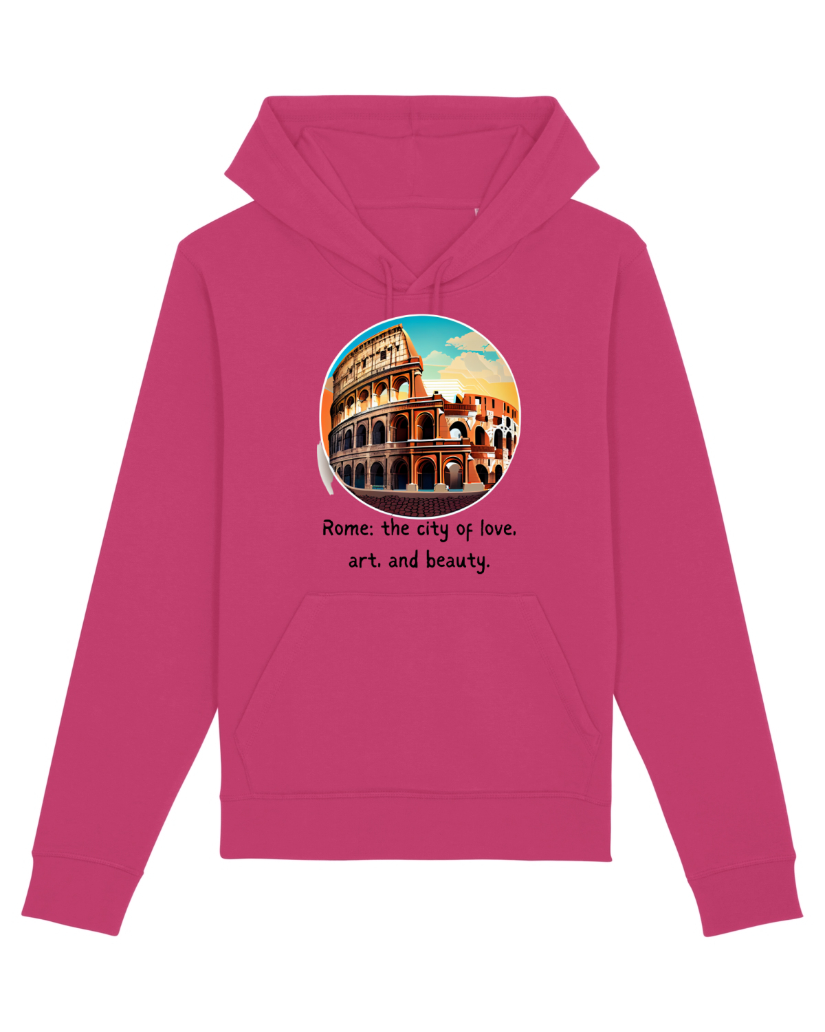 Hanorac Unisex Drummer Raspberry
