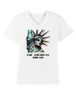 THE AMERICAN DREAM Tricou mânecă scurtă guler V Bărbat Presenter