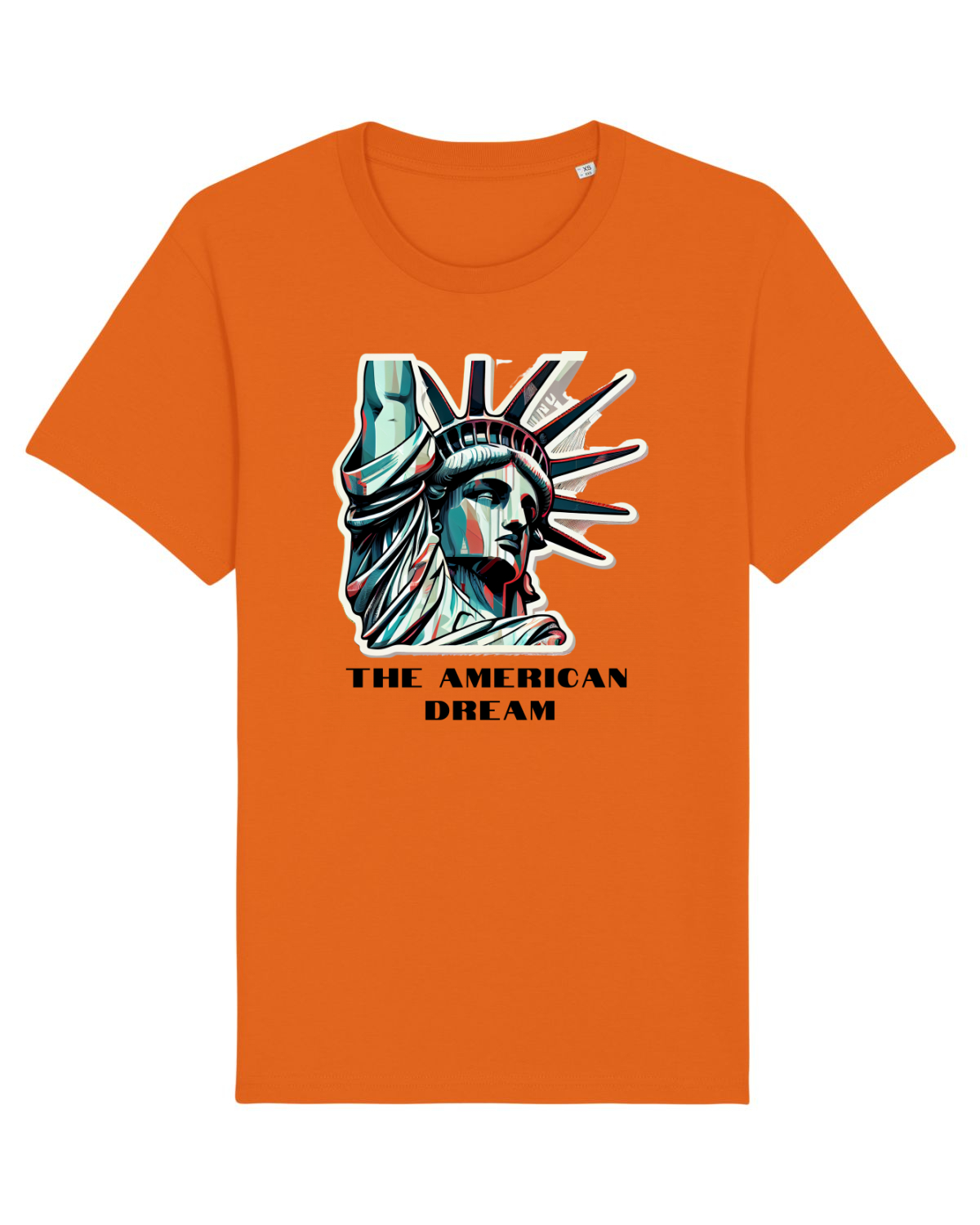 Tricou mânecă scurtă Unisex Rocker Bright Orange