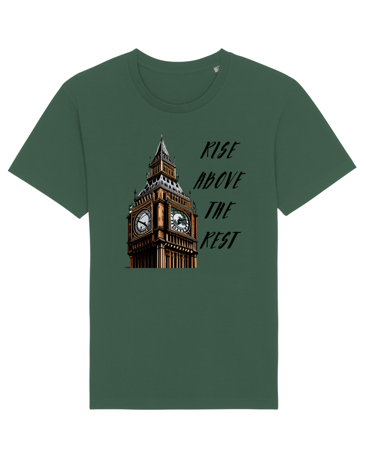 Tricou mânecă scurtă Unisex Rocker Bottle Green