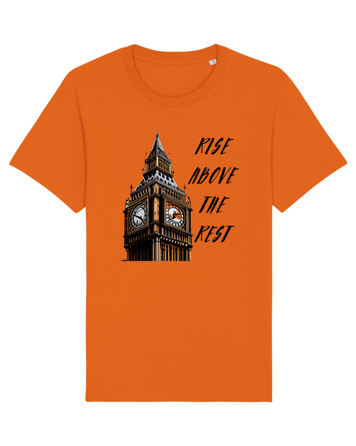 Tricou mânecă scurtă Unisex Rocker Bright Orange