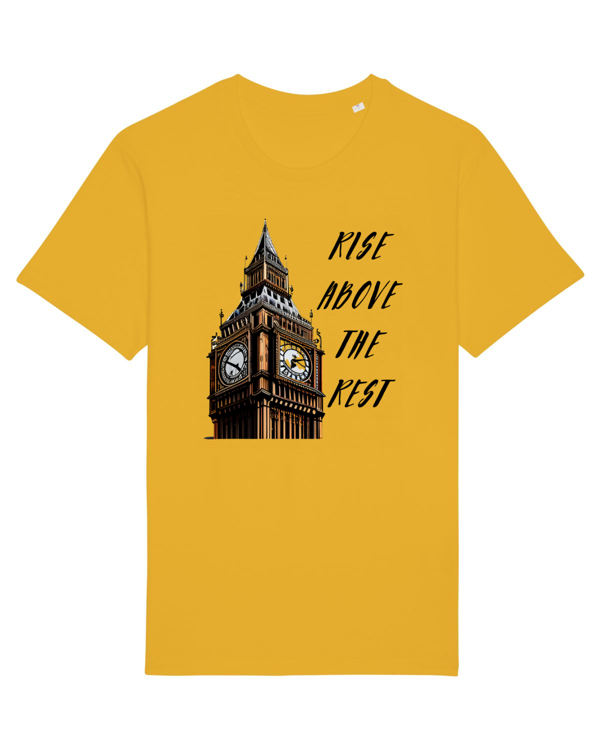 Tricou mânecă scurtă Unisex Rocker Spectra Yellow