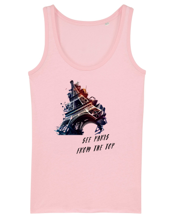 SEE PARIS FROM THE TOP Cotton Pink