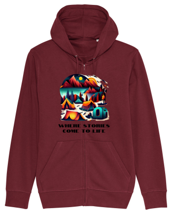 STORIES COME TO LIFE - V3 Burgundy