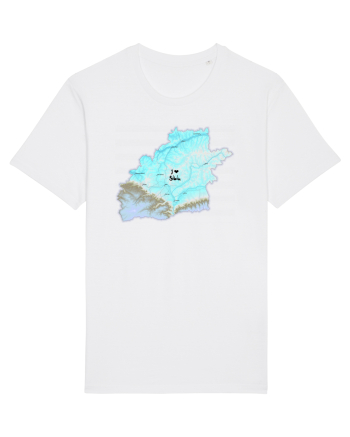 Sibiu County Map White