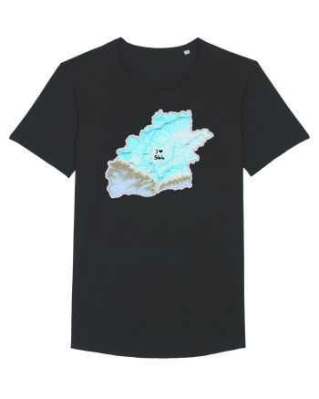 Sibiu County Map Black