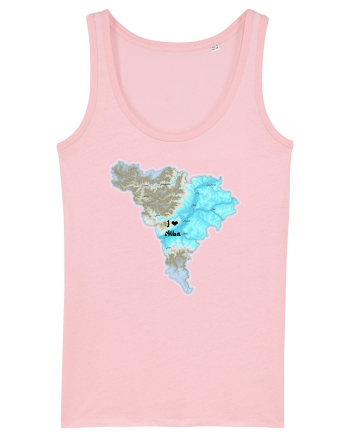 Alba County Map Cotton Pink