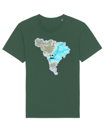 Alba County Map Bottle Green