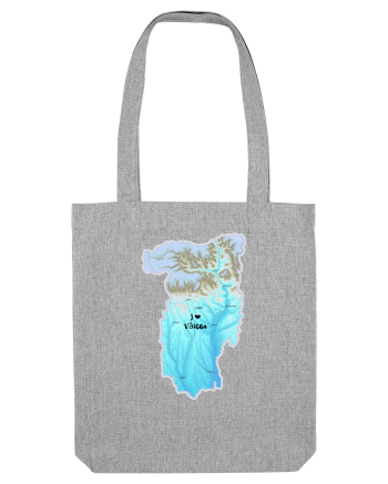 Vâlcea County Map Heather Grey