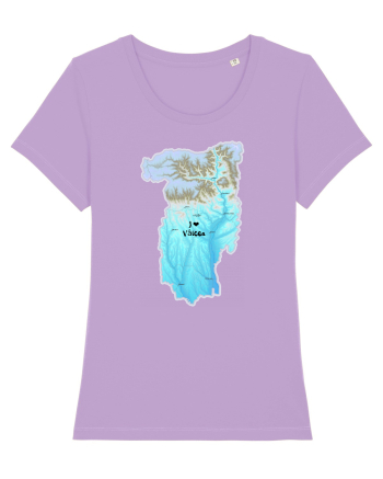 Vâlcea County Map Lavender Dawn