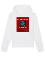 Fall Down Seven Times Get Up Eight Times Hanorac Unisex Drummer