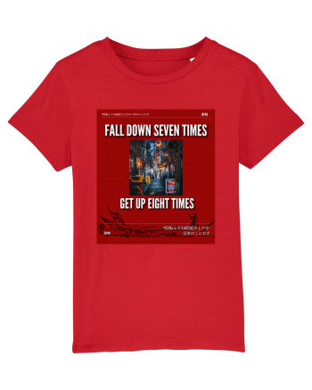 Fall Down Seven Times Get Up Eight Times Red