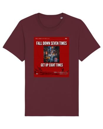 Fall Down Seven Times Get Up Eight Times Burgundy