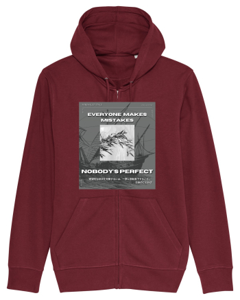 Everyone Makes Mistakes Nobody s Perfect Burgundy
