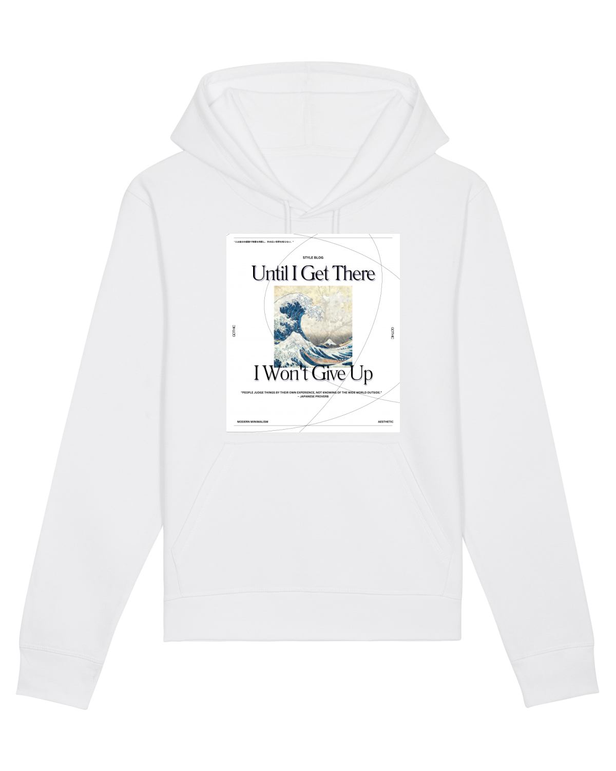 Hanorac Unisex Drummer White