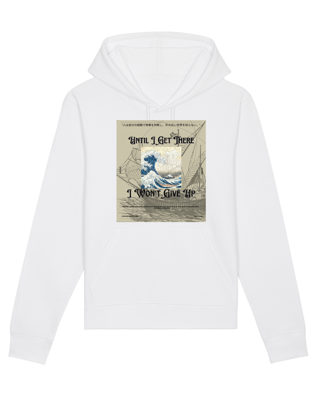 Hanorac Unisex Drummer White