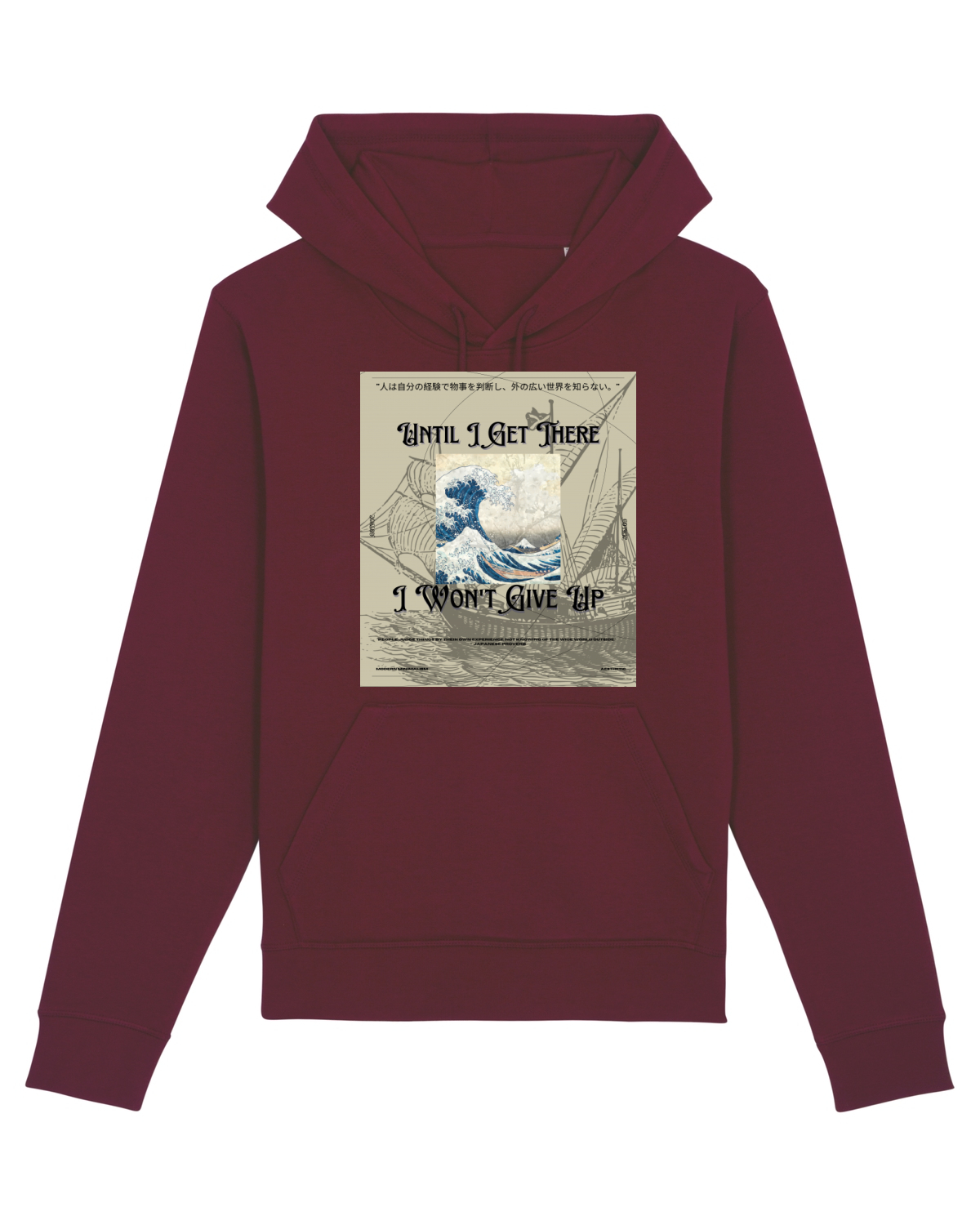 Hanorac Unisex Drummer Burgundy
