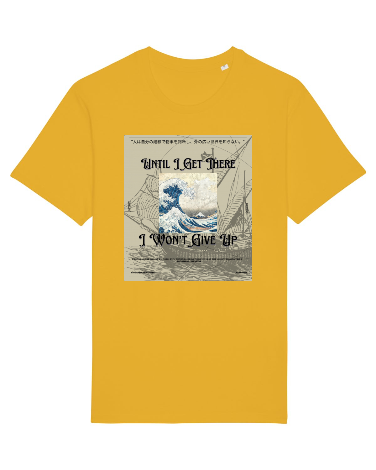 Tricou mânecă scurtă Unisex Rocker Spectra Yellow