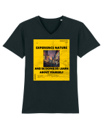 Experience Nature And In Doing So Learn About Yourself Tricou mânecă scurtă guler V Bărbat Presenter