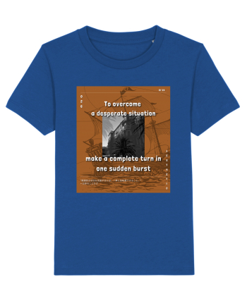 To Overcome A Desperate Situation Make A Complete Turn In One Sudden Burst Majorelle Blue