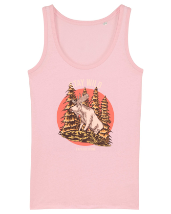 Stay Wild Explore More Cotton Pink