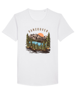 Vancouver Tricou mânecă scurtă guler larg Bărbat Skater