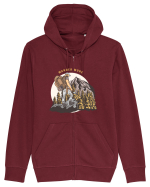 Wander More Hanorac cu fermoar Unisex Connector