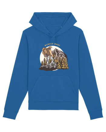 Wander More Royal Blue