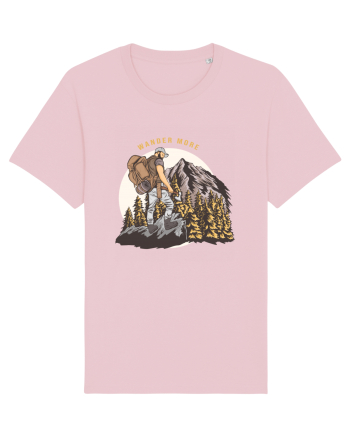 Wander More Cotton Pink