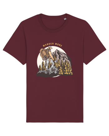 Wander More Burgundy