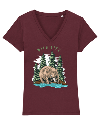 Wild Life Burgundy