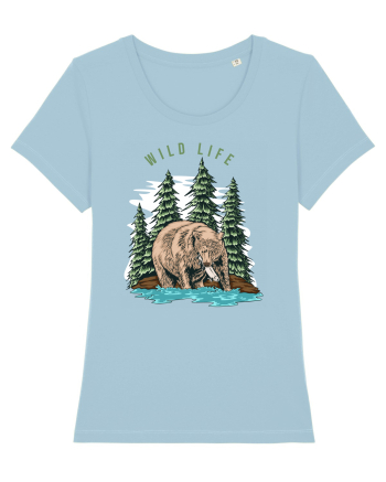 Wild Life Sky Blue