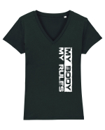 My body My rules Tricou mânecă scurtă guler V Damă Evoker