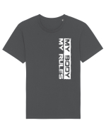 My body My rules Tricou mânecă scurtă Unisex Rocker