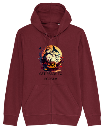 GET READY TO SCREAM - V1 Burgundy