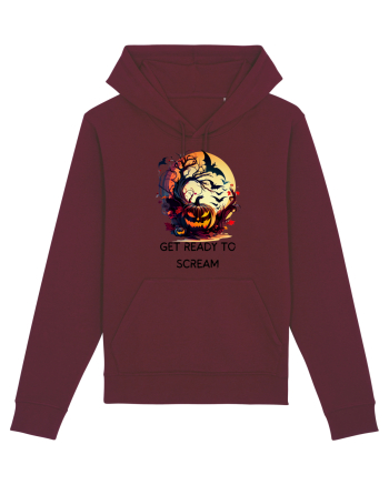 GET READY TO SCREAM - V1 Burgundy