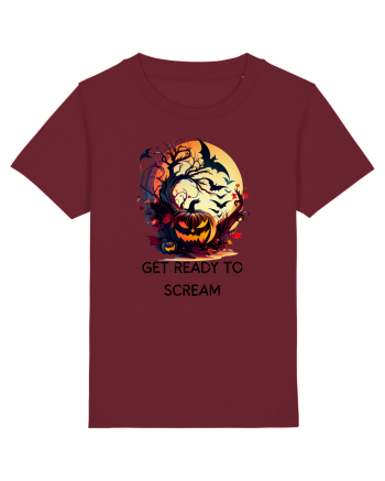 GET READY TO SCREAM - V1 Burgundy