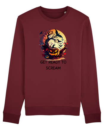 GET READY TO SCREAM - V1 Burgundy