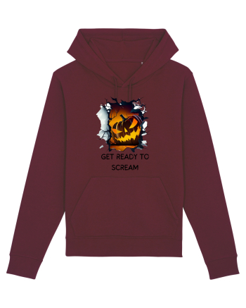 GET READY TO SCREAM - V2 Burgundy