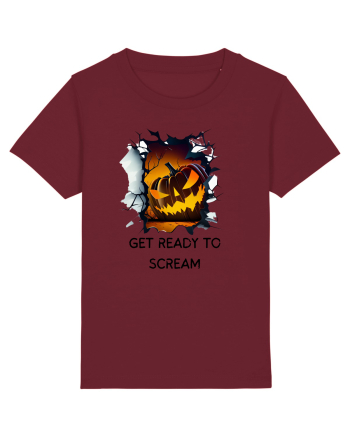 GET READY TO SCREAM - V2 Burgundy