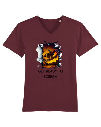 GET READY TO SCREAM - V2 Burgundy