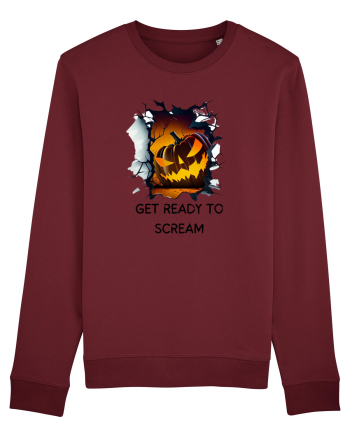 GET READY TO SCREAM - V2 Burgundy