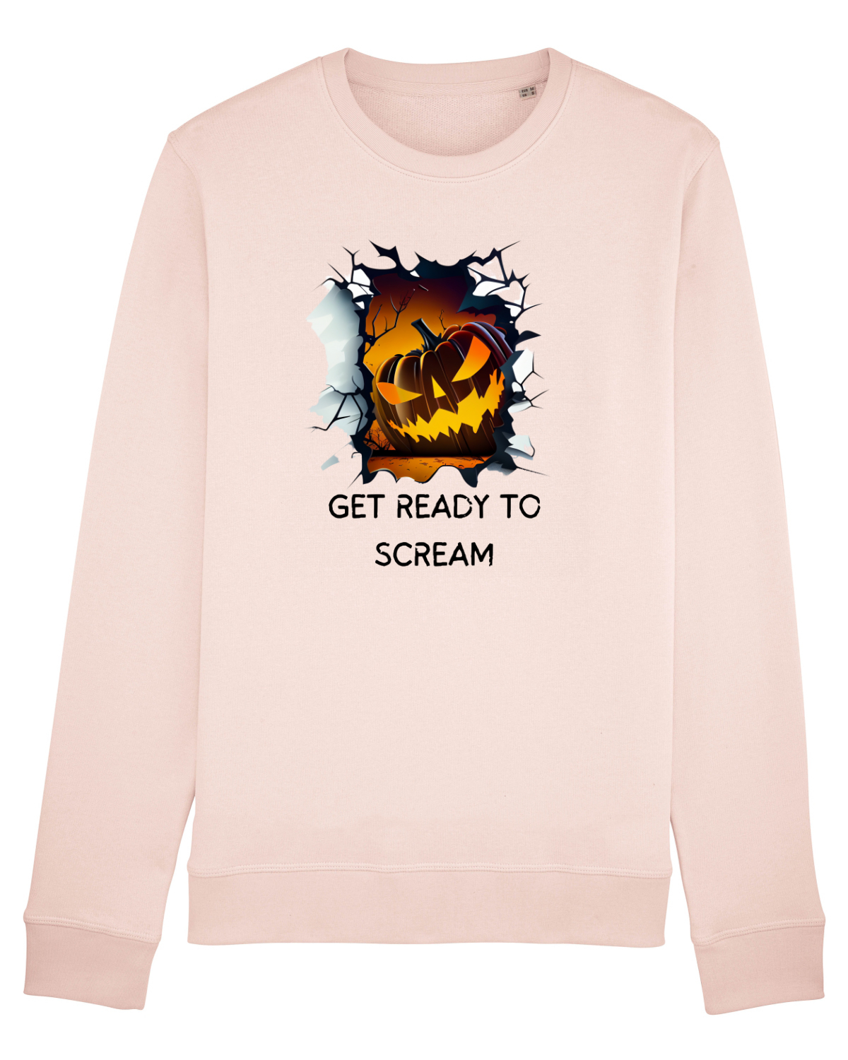 Bluză mânecă lungă Unisex Rise Candy Pink