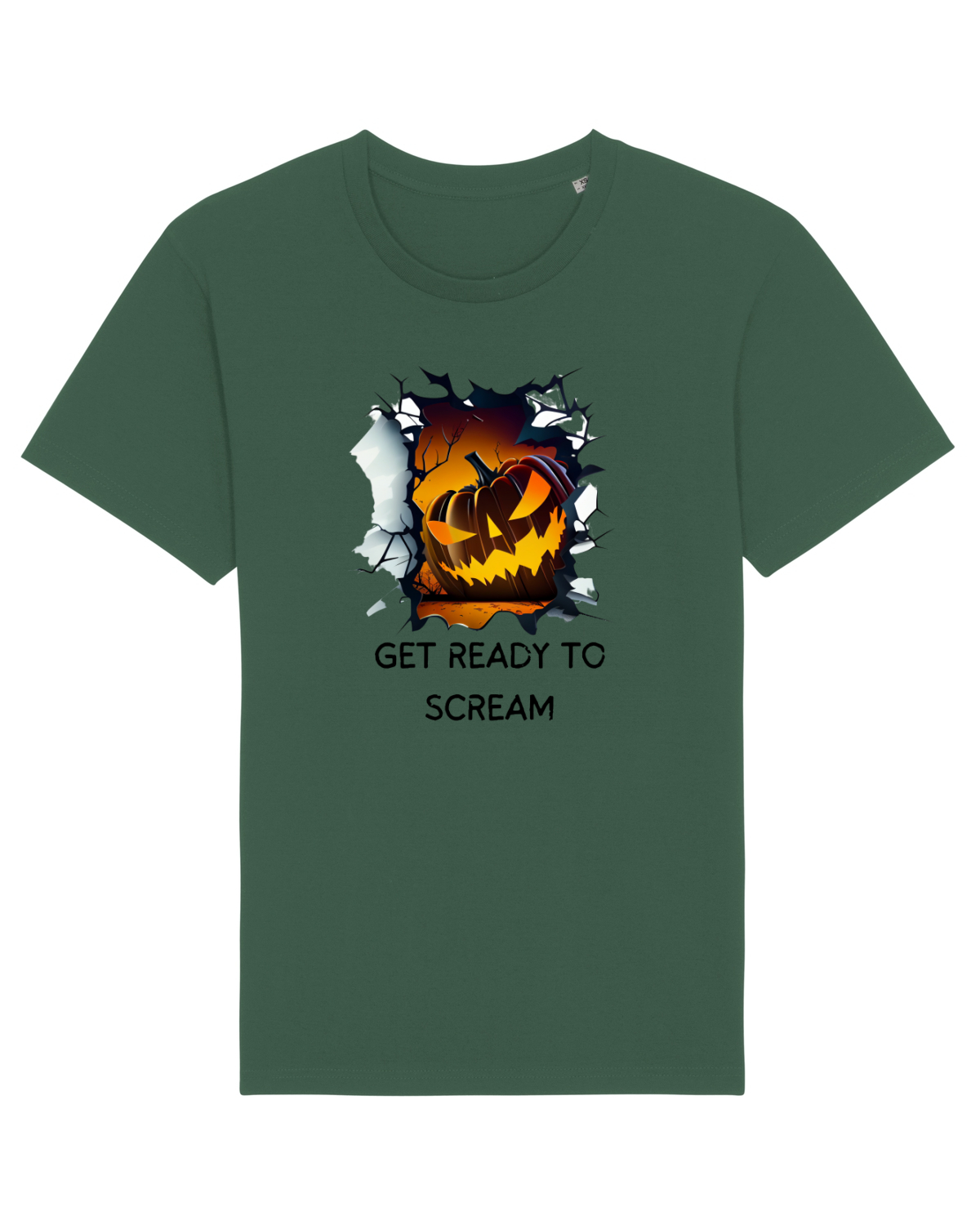 Tricou mânecă scurtă Unisex Rocker Bottle Green