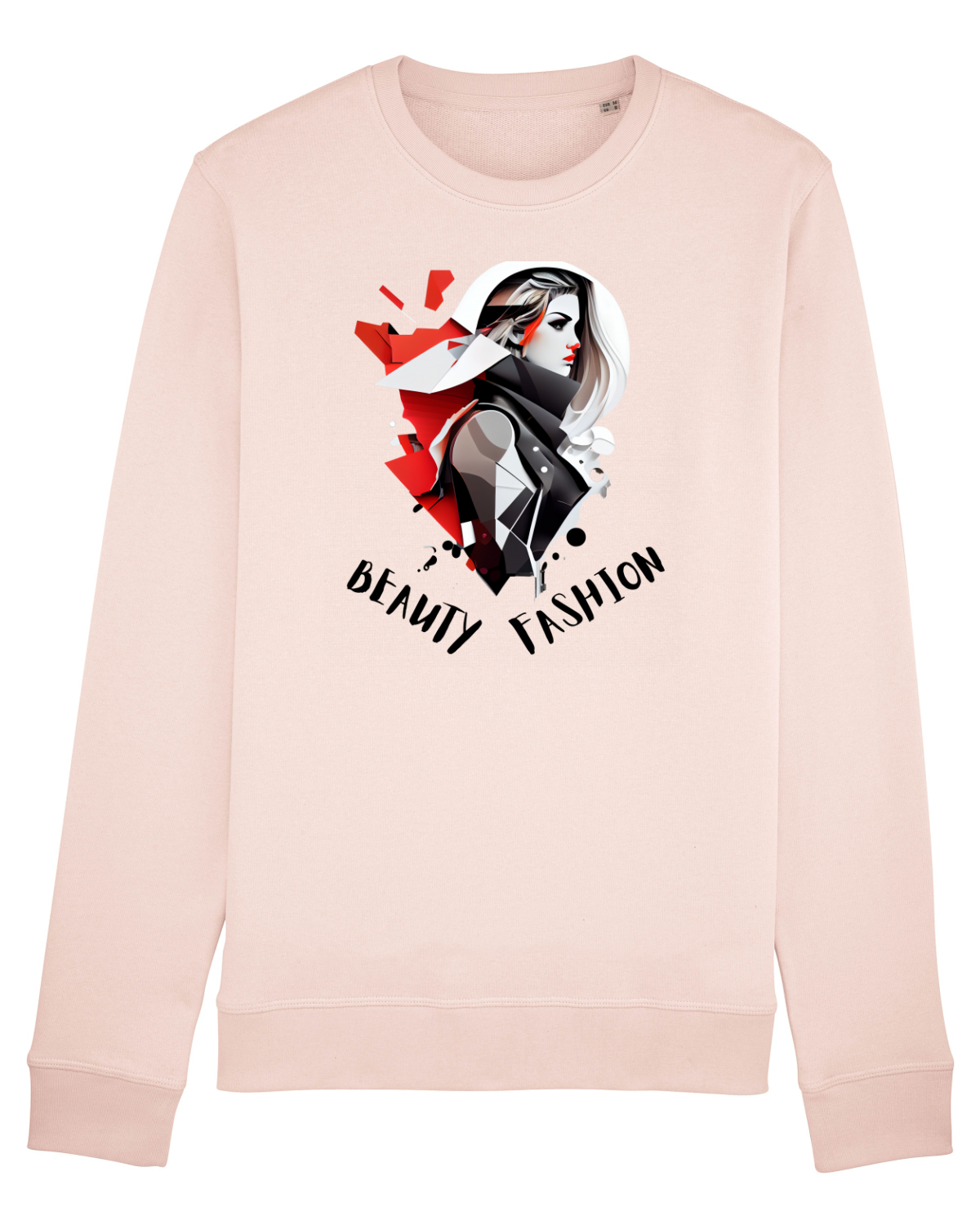 Bluză mânecă lungă Unisex Rise Candy Pink