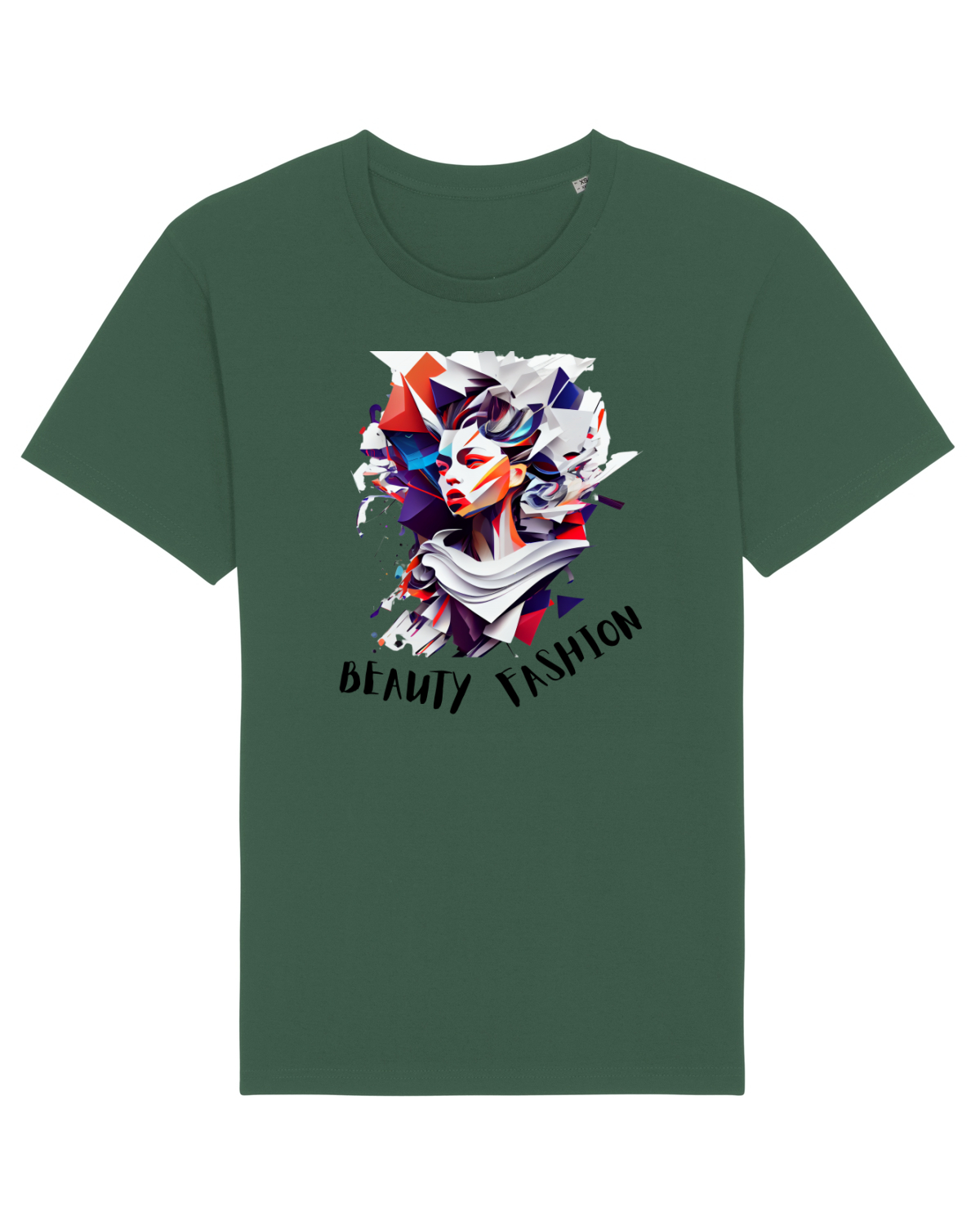 Tricou mânecă scurtă Unisex Rocker Bottle Green
