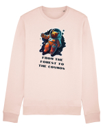 FROM THE FOREST TO THE COSMOS - V2 Bluză mânecă lungă Unisex Rise